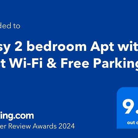 Luxury 2 Bed Apt With Free Wi-Fi & Parking Manchester Eksteriør billede